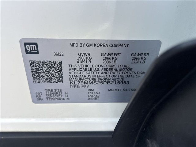 Certified 2023 Chevrolet TrailBlazer LS FWD image 31