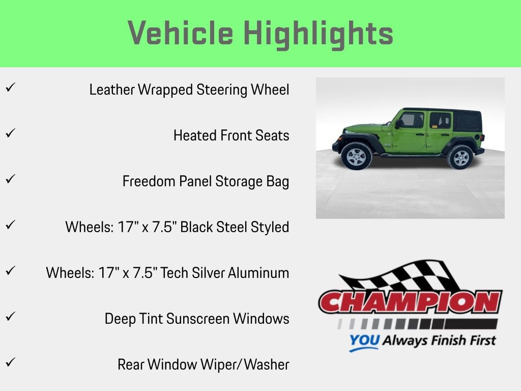 Used 2018 Jeep Wrangler Unlimited Sport S image 24