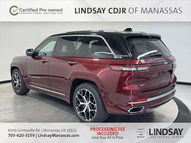 Certified 2023 Jeep Grand Cherokee Summit AWD/4WD image 6