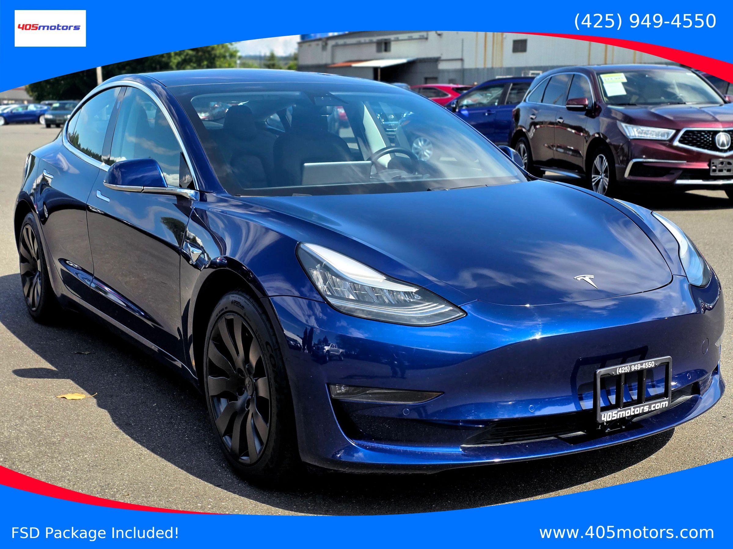 Used 2018 Tesla Model 3 Long Range