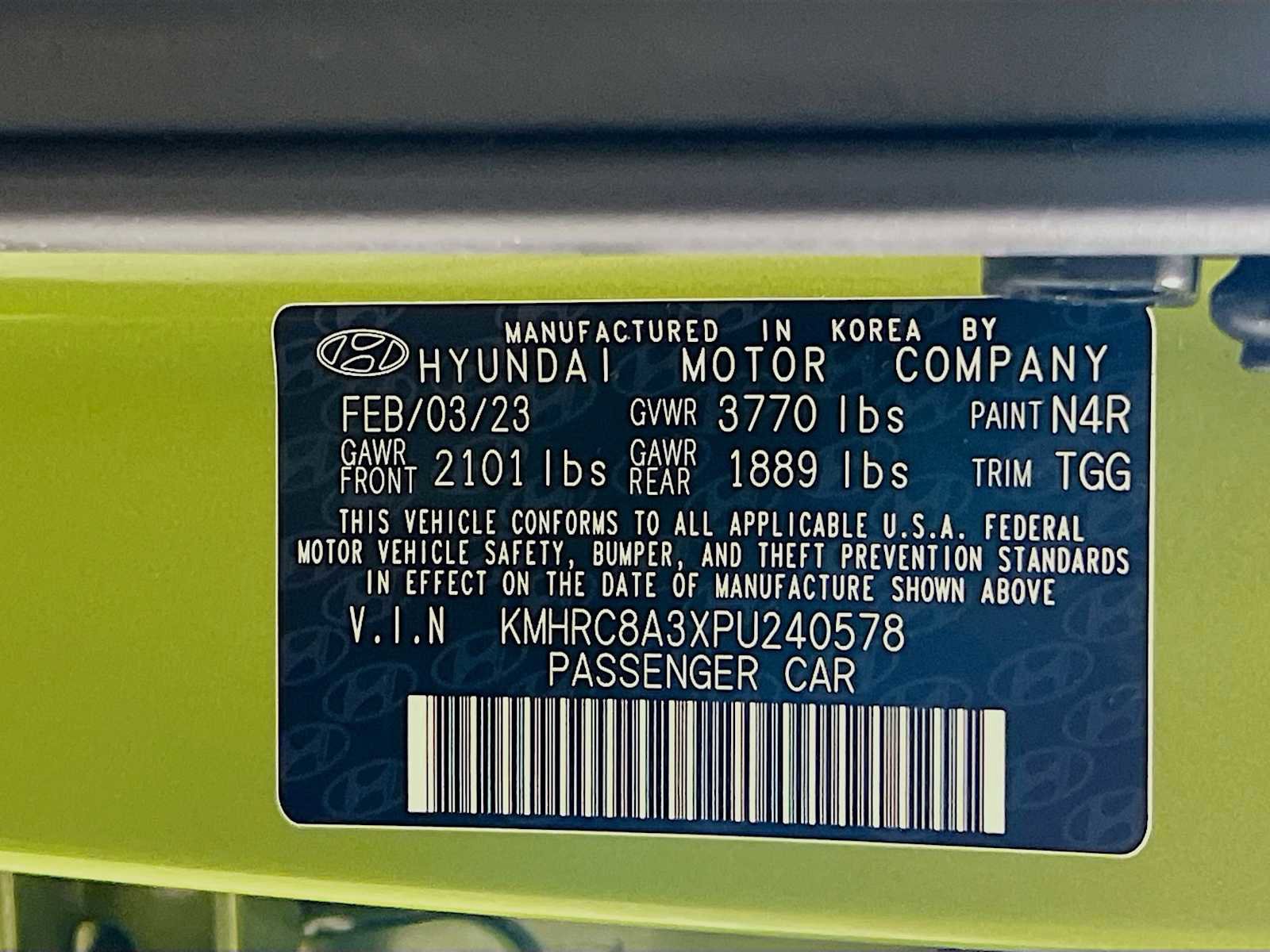 Certified 2023 Hyundai Venue SEL w/ Cargo Package image 31