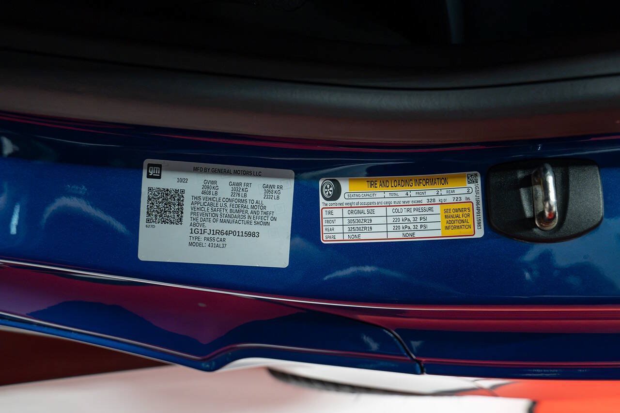 Used 2023 Chevrolet Camaro ZL1 RWD image 75