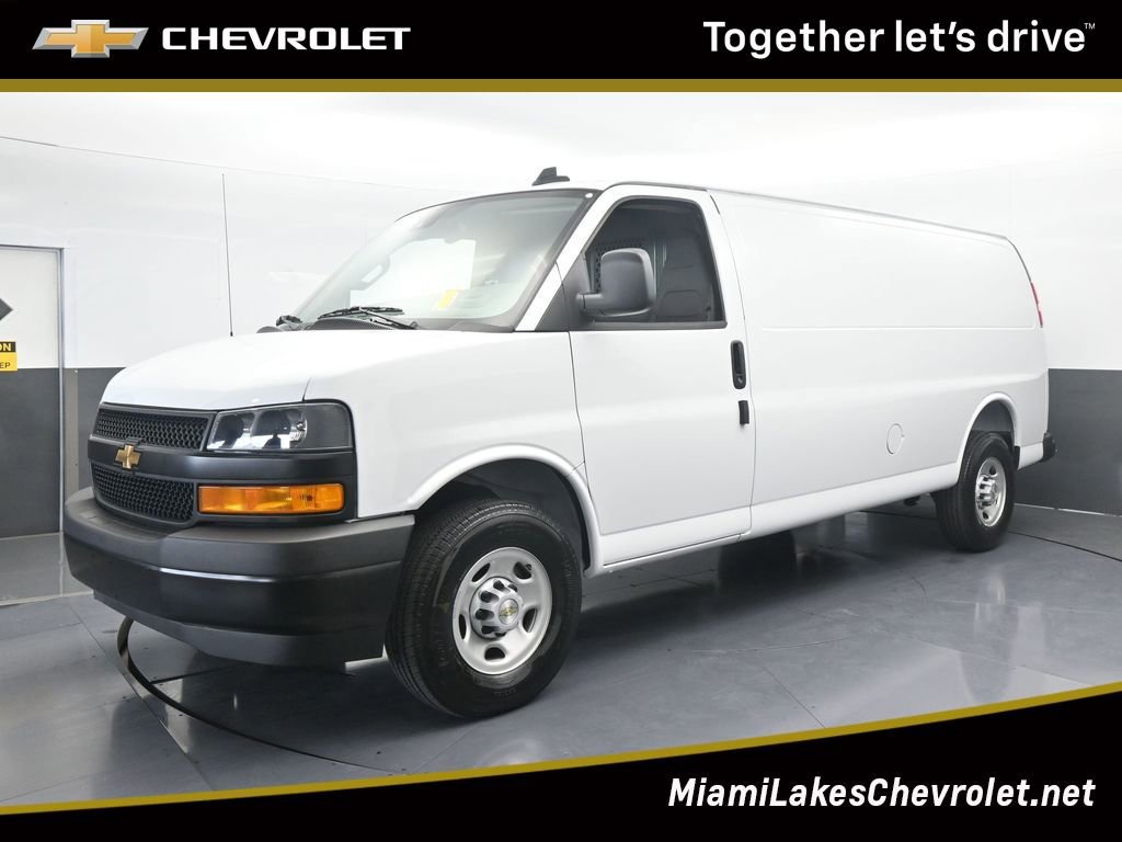 New 2025 Chevrolet Express 3500 Extended w/ Driver Convenience Package RWD image 1