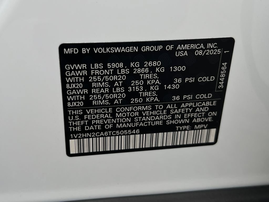 New 2026 Volkswagen Atlas SE AWD/4WD image 33
