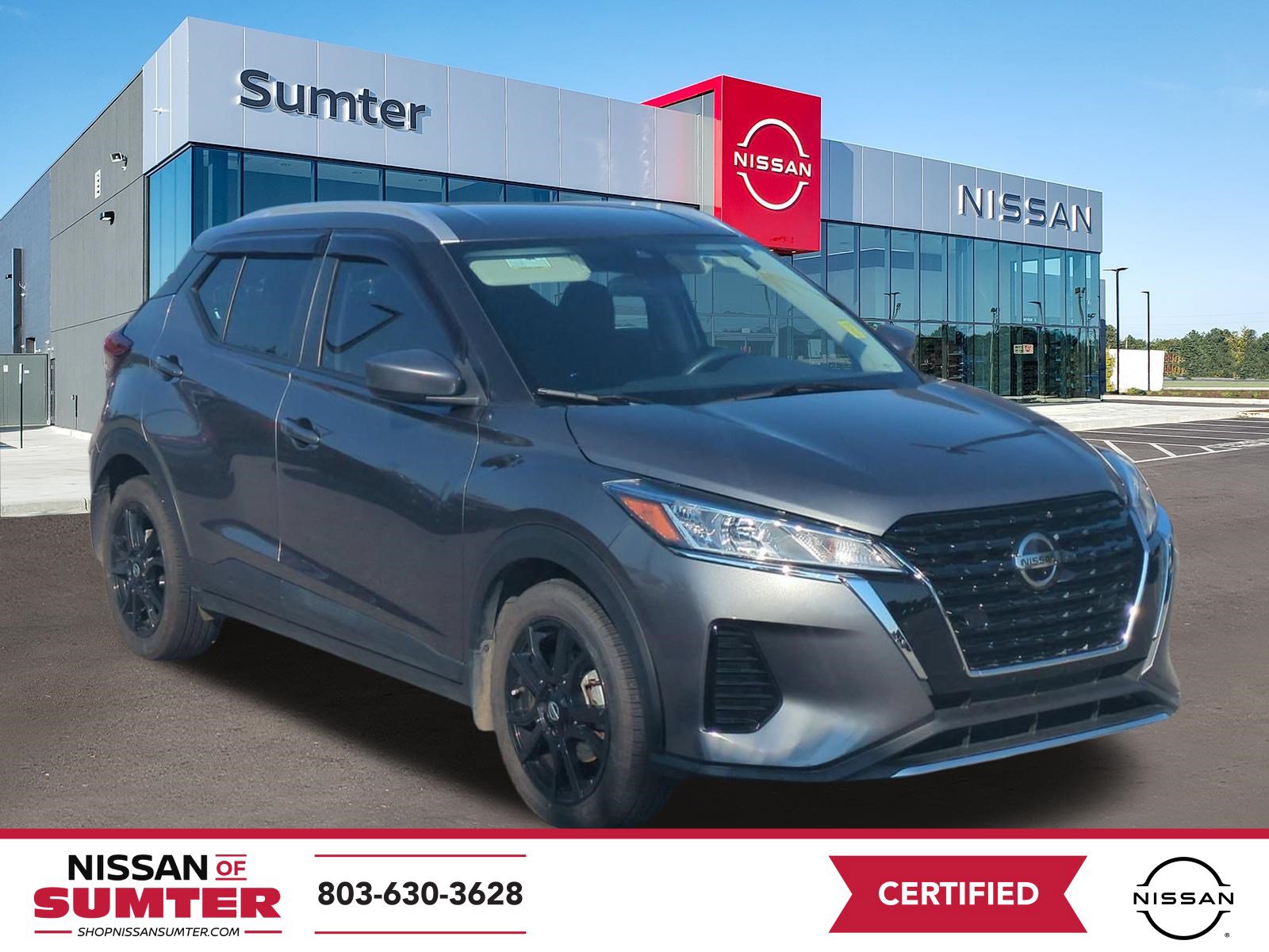 Certified 2021 Nissan Kicks SV FWD image 1