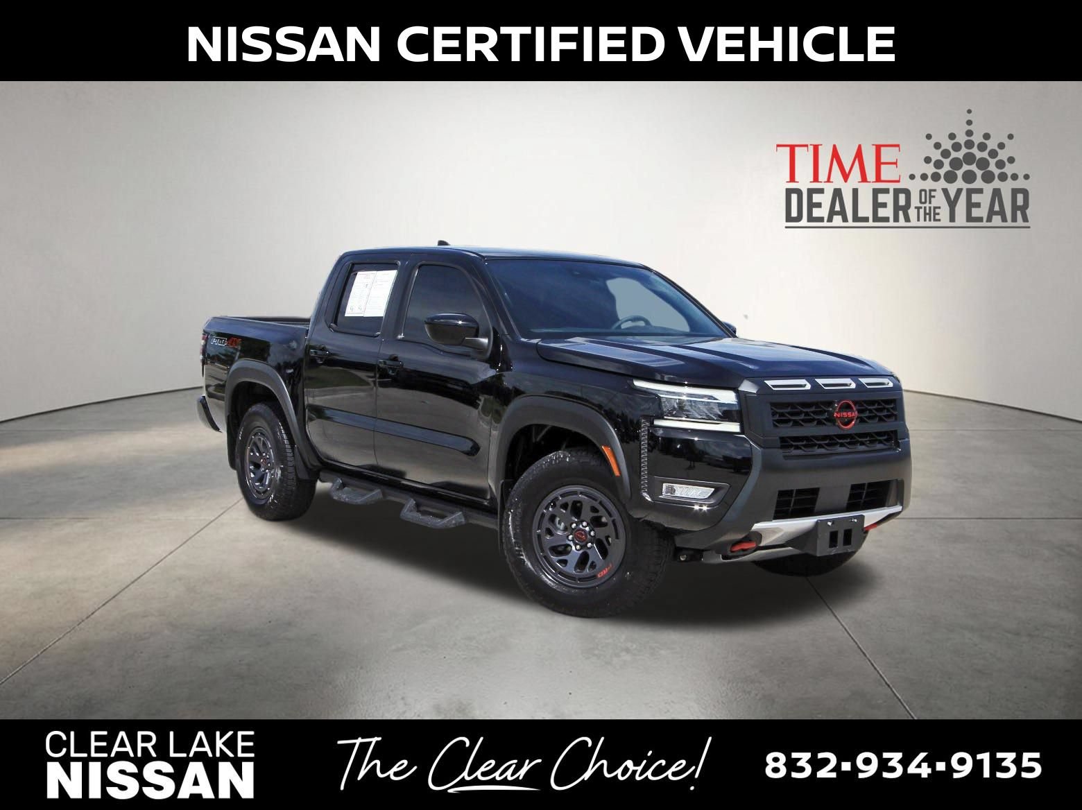 Certified 2025 Nissan Frontier PRO-4X AWD/4WD image 1