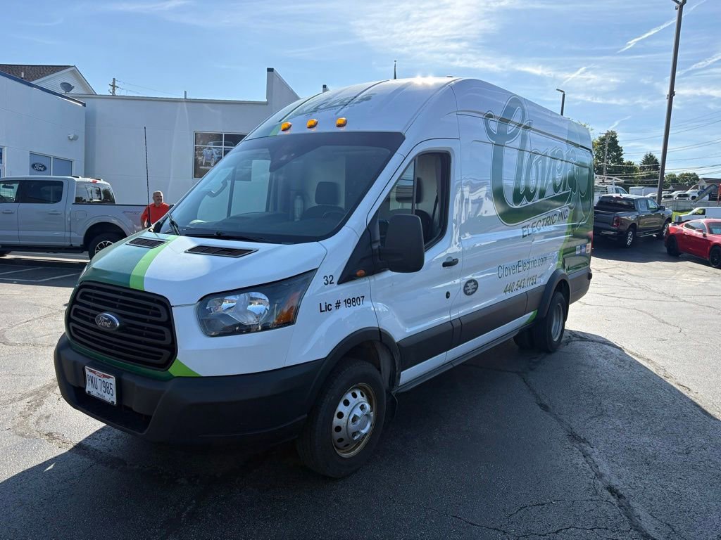 Used 2019 Ford Transit 350 148 High Roof Extended DRW RWD image 1