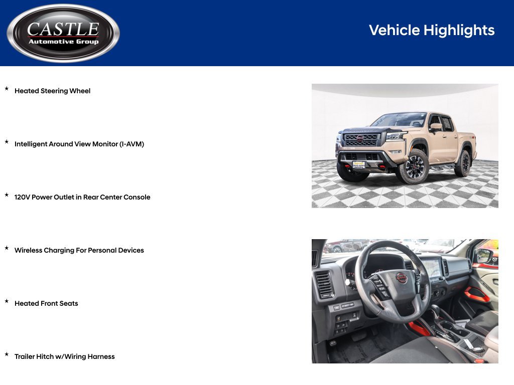 Used 2023 Nissan Frontier PRO-4X w/ Pro Convenience Package AWD/4WD image 7