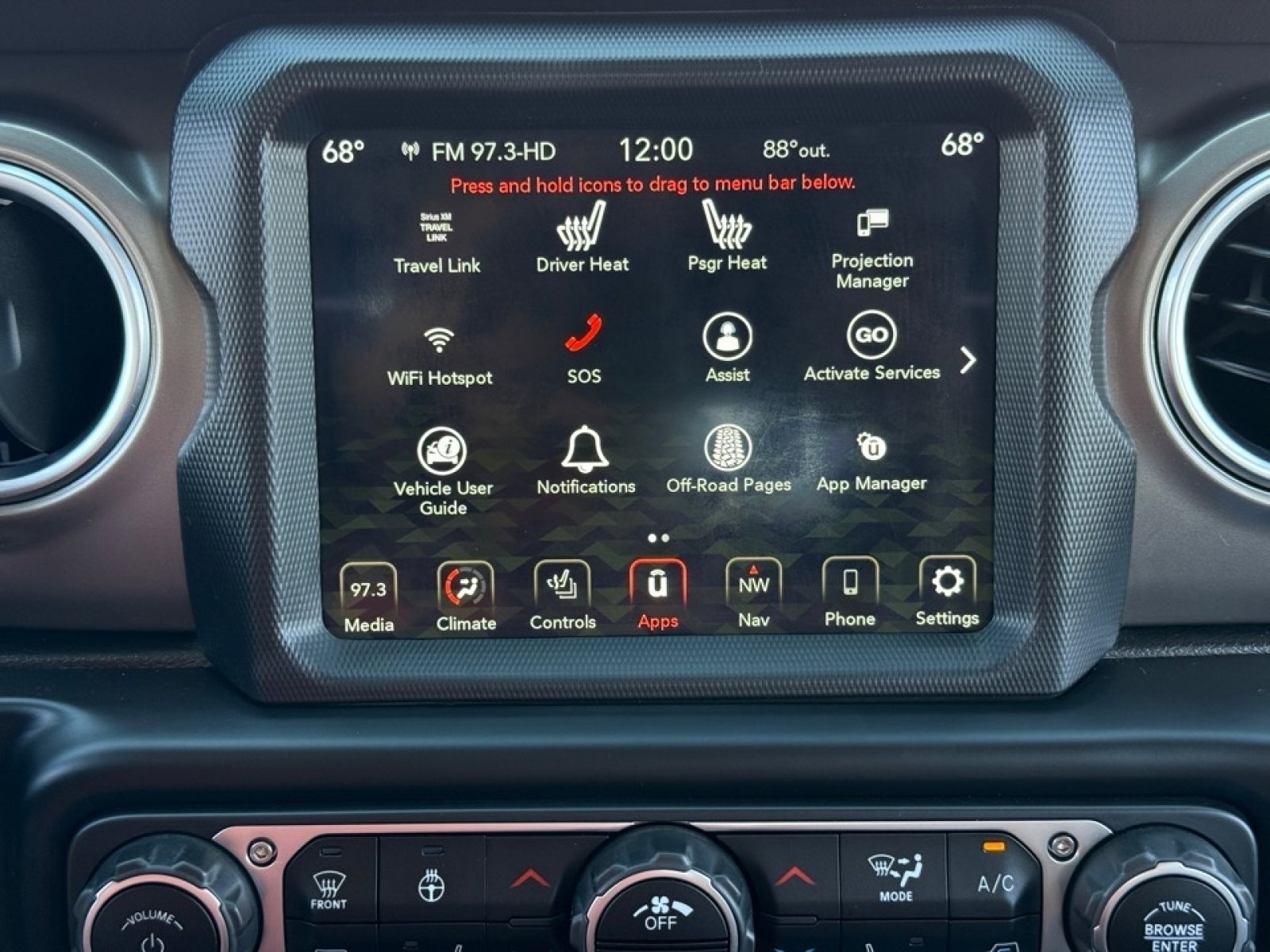 Used 2020 Jeep Gladiator Rubicon w/ Uconnect 4C Nav & Sound Group image 12