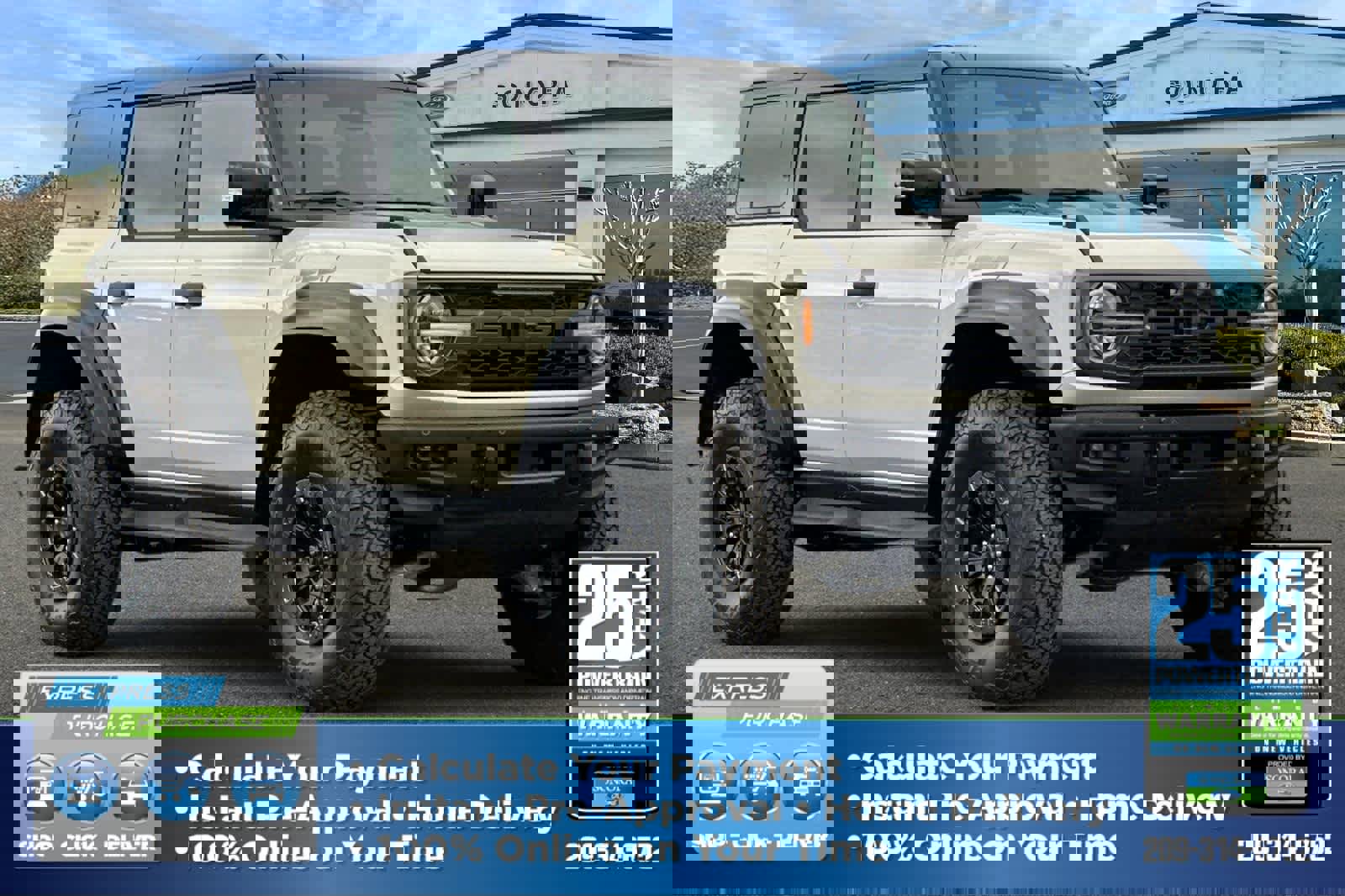 New 2025 Ford Bronco Raptor