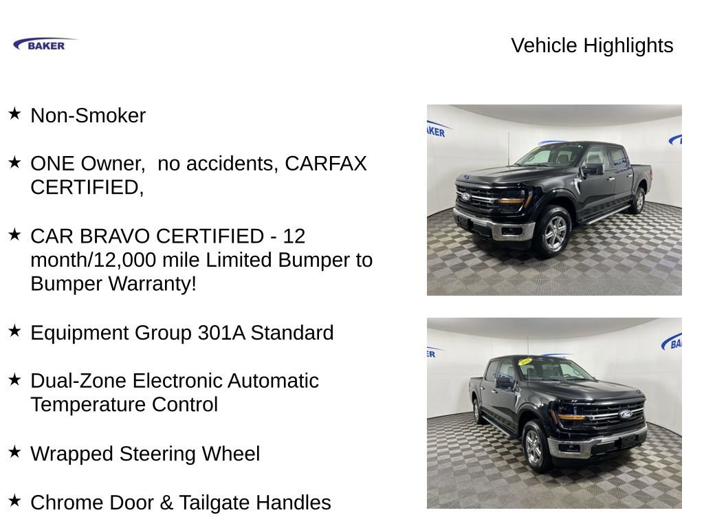 Used 2025 Ford F150 XLT w/ Equipment Group 301A Standard image 4