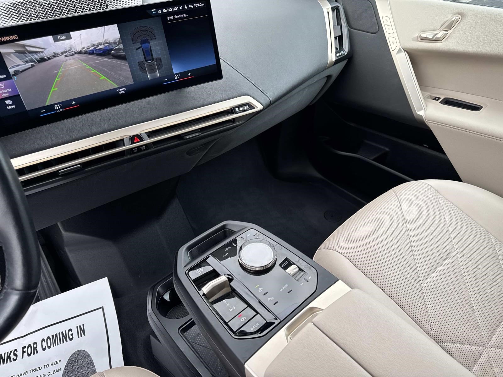 Certified 2023 BMW iX xDrive50 w/ BMW I Signature Blue Package image 25