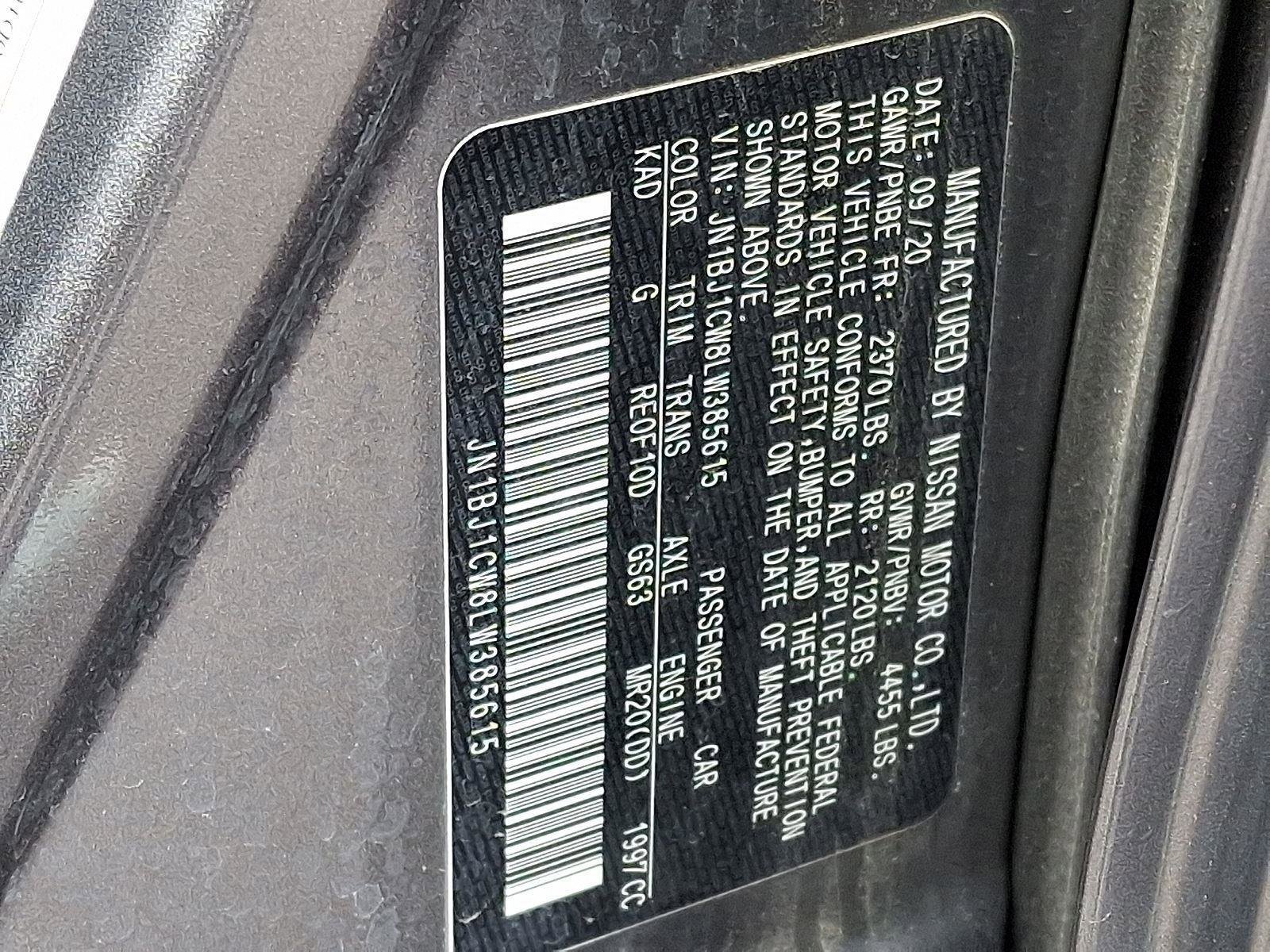 Used 2020 Nissan Rogue Sport SV w/ Technology Package image 26