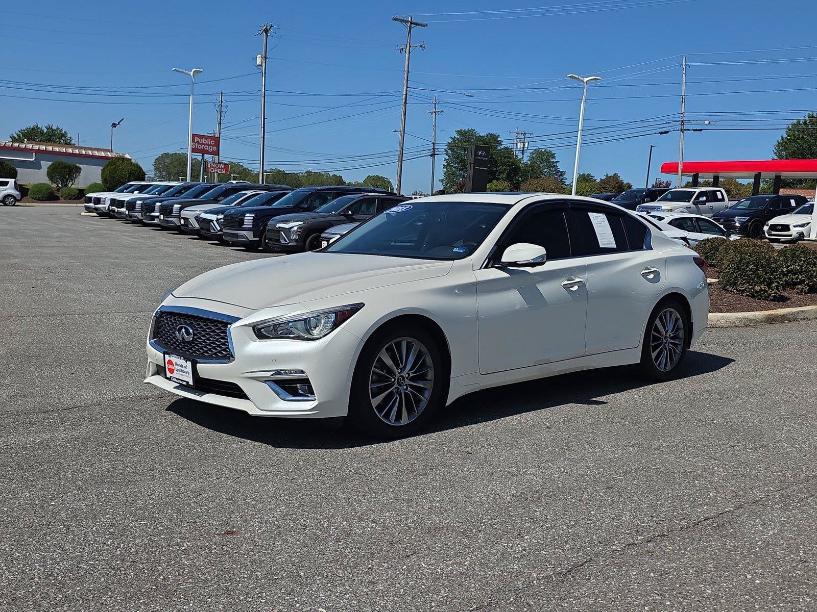 Used 2023 INFINITI Q50 Luxe w/ Cargo Package RWD image 2