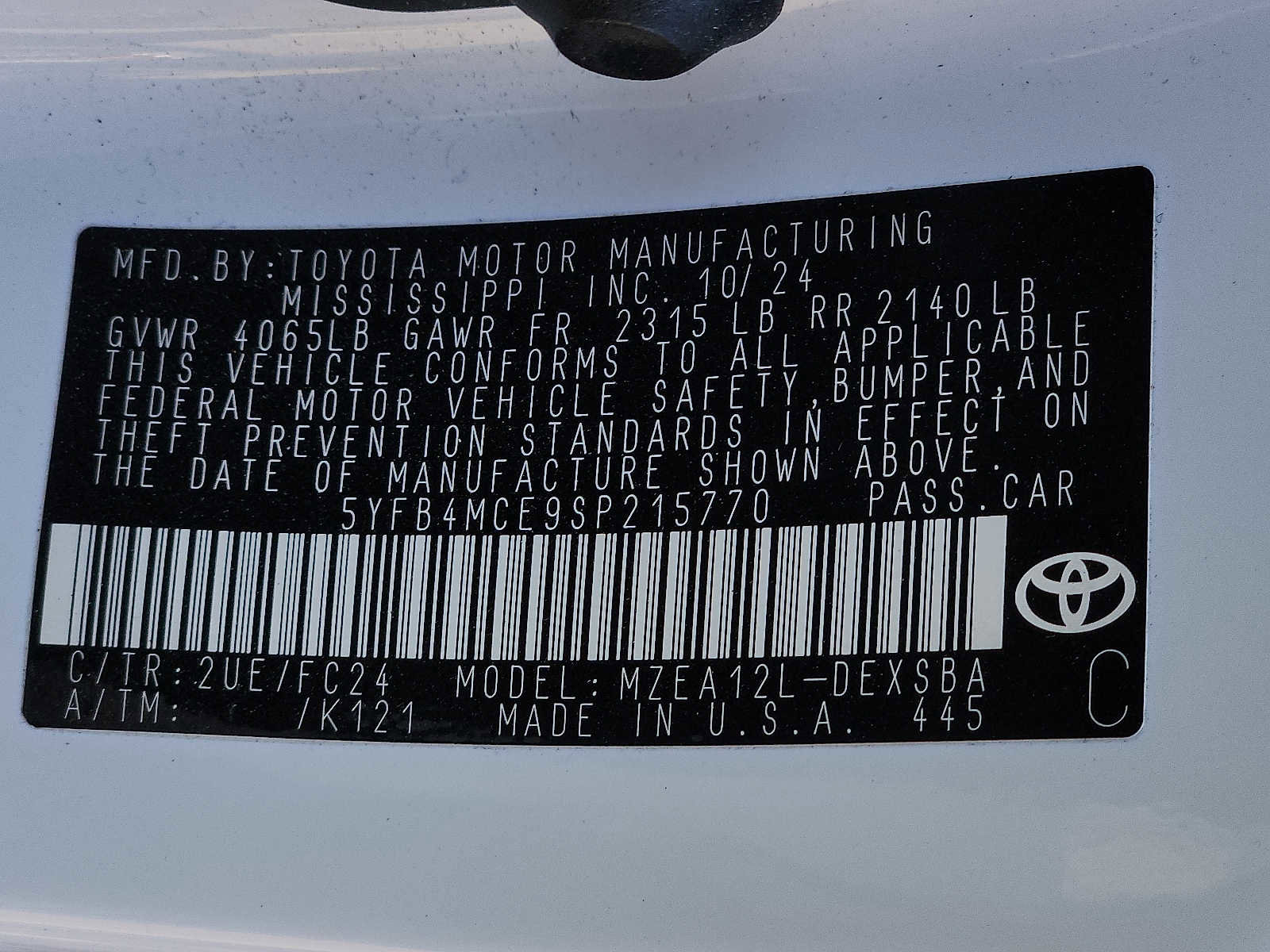 Used 2025 Toyota Corolla FX w/ Convenience Package image 26