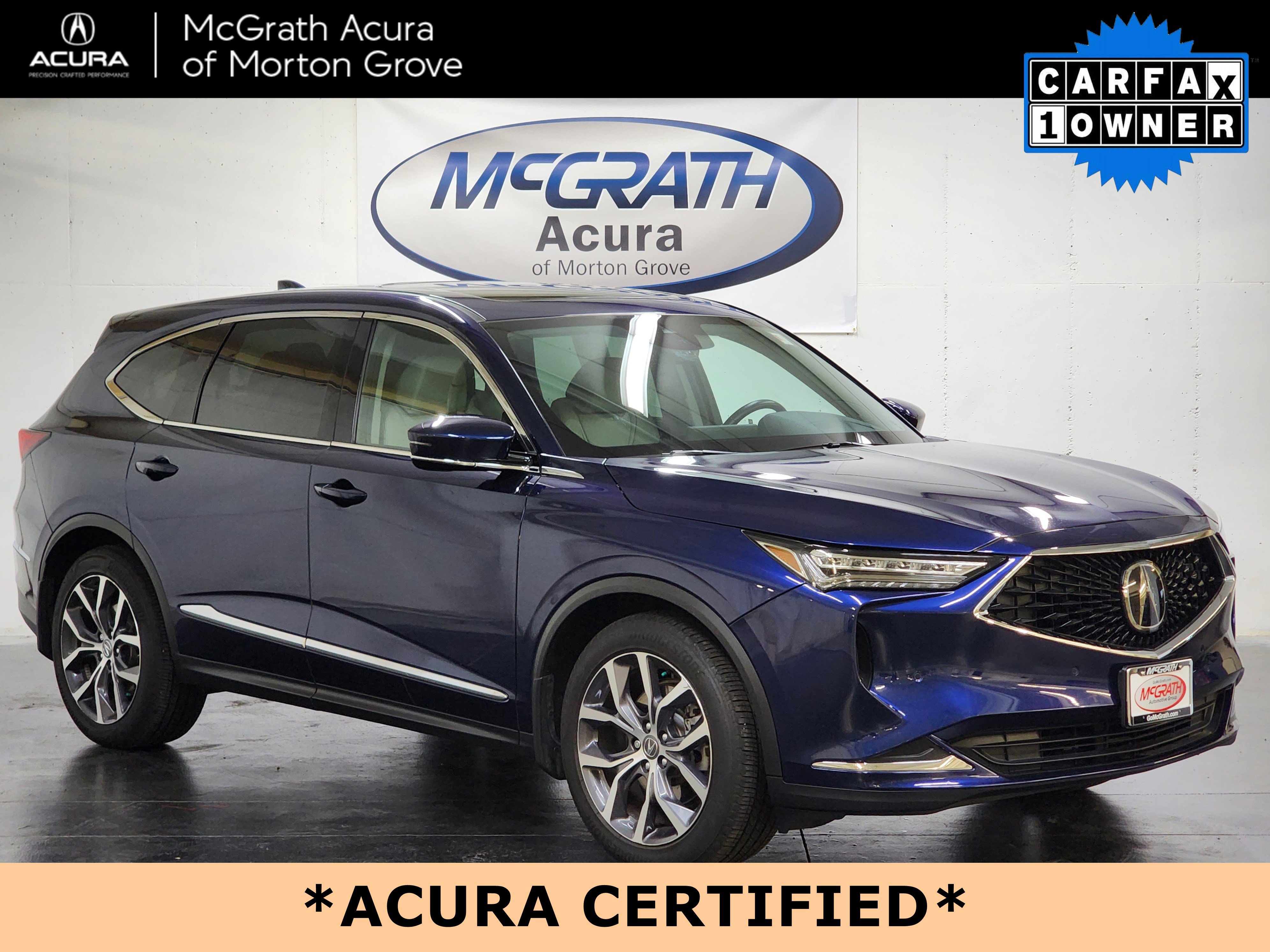 Certified 2024 Acura MDX SH-AWD w/ Technology Package
