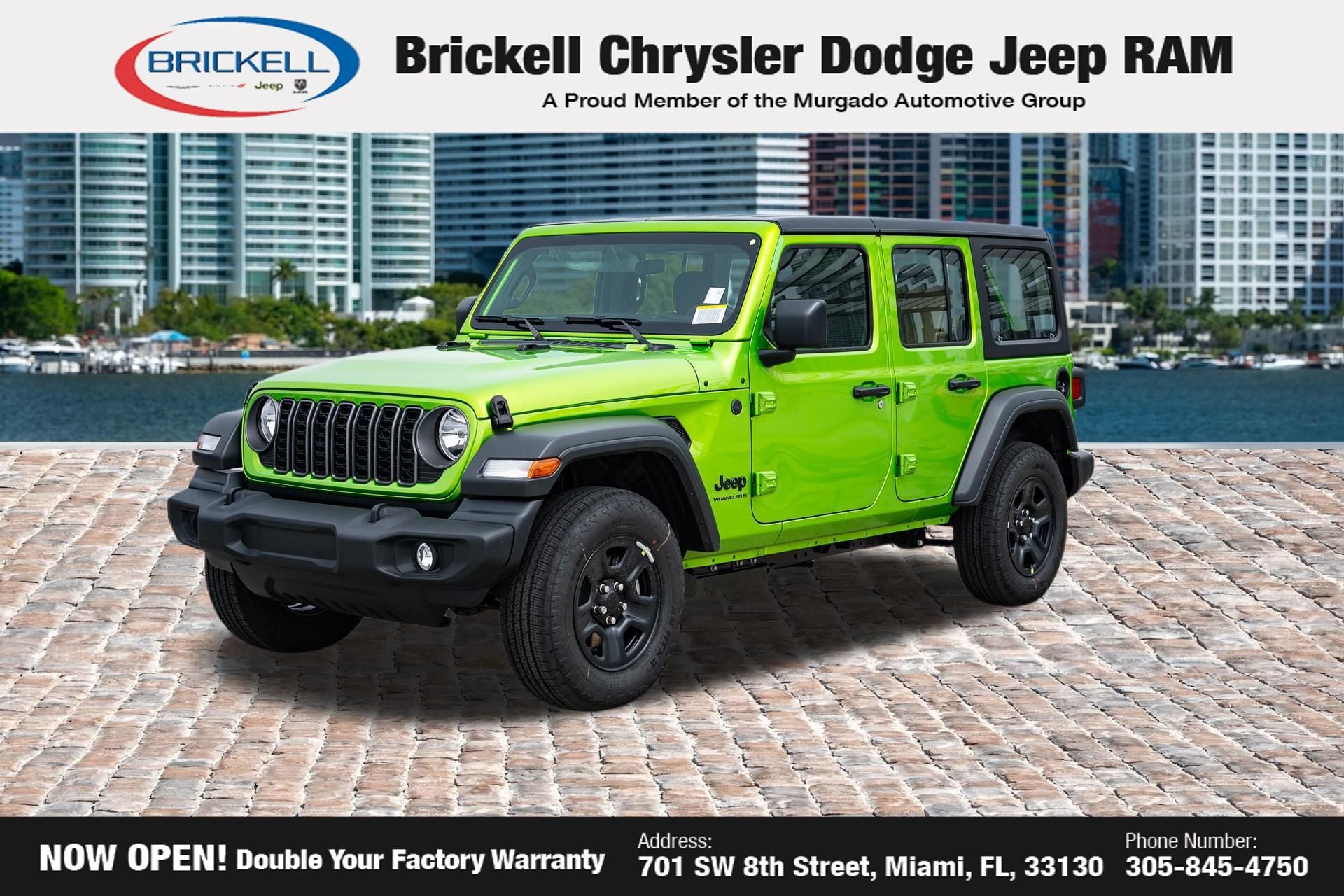 New 2026 Jeep Wrangler Unlimited Sport