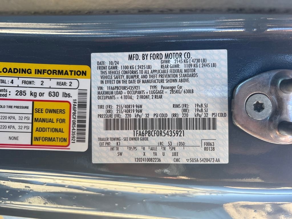 Used 2024 Ford Mustang GT Premium image 25