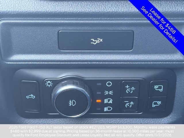 New 2026 Ford F150 XLT w/ Equipment Group 302A MID AWD/4WD image 34