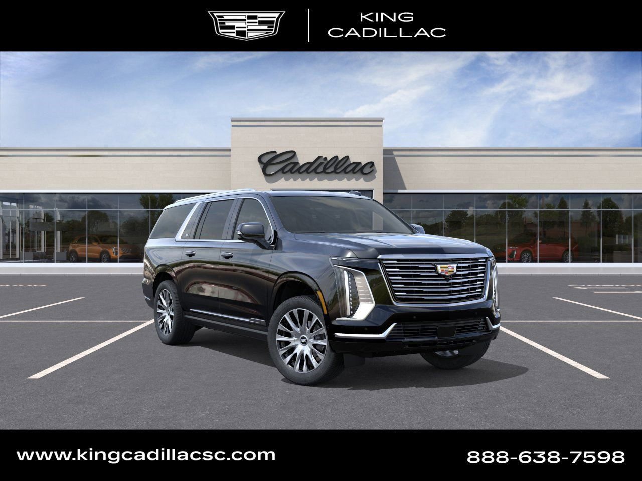 New 2026 Cadillac Escalade ESV Platinum Luxury AWD/4WD image 1