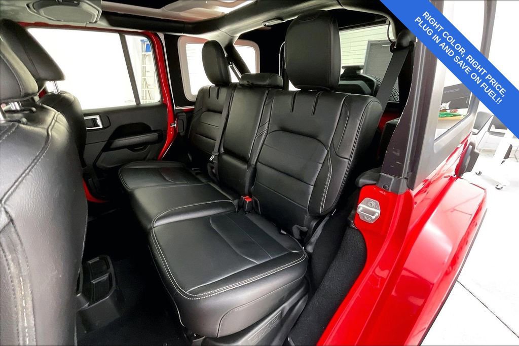 Used 2021 Jeep Wrangler Unlimited Sahara 4xe w/ Cold Weather Group image 35