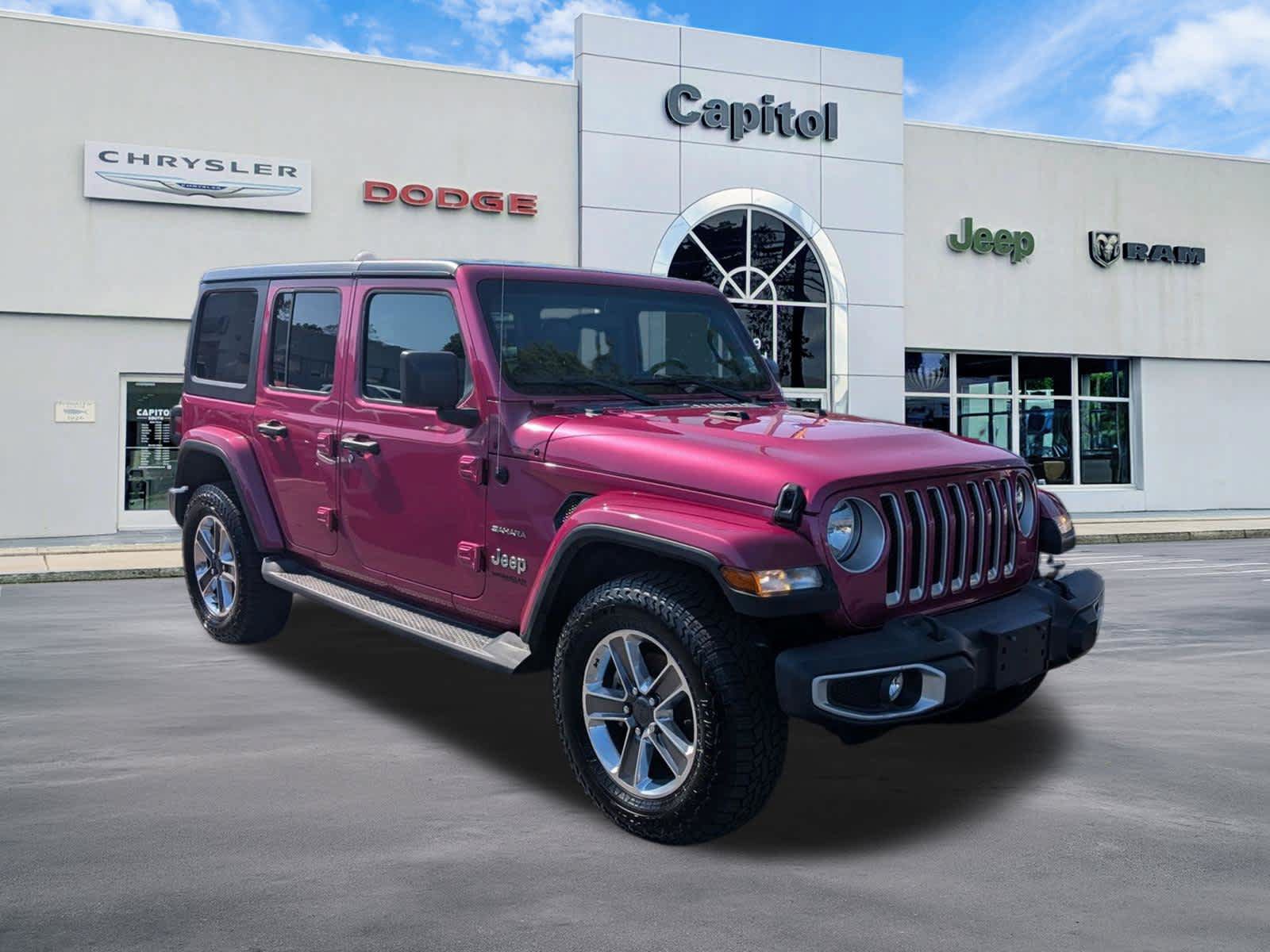 Certified 2021 Jeep Wrangler Unlimited Sahara