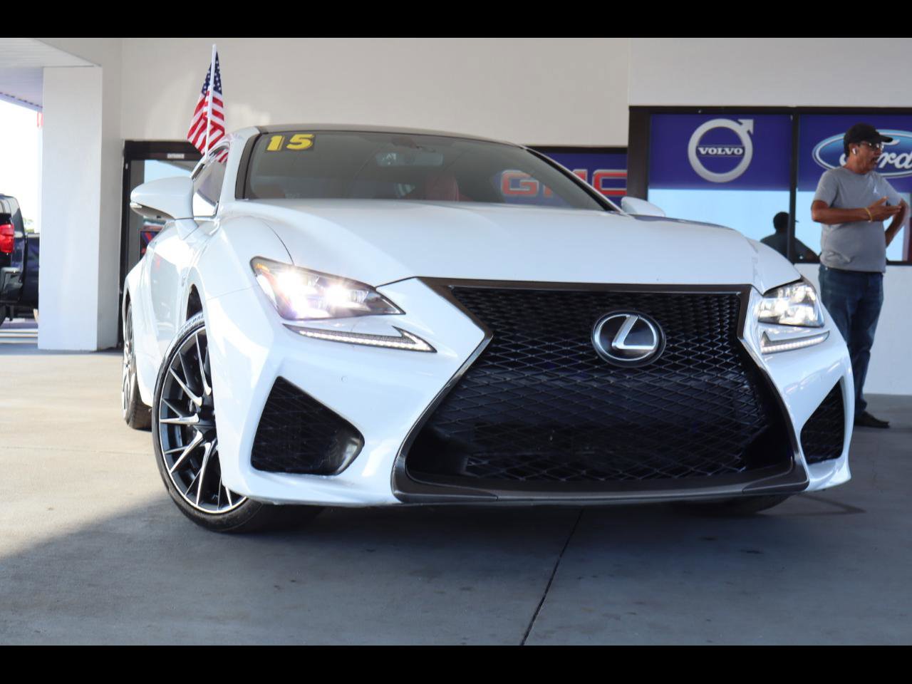 Used 2015 Lexus RC F w/ Performance Package RWD image 1