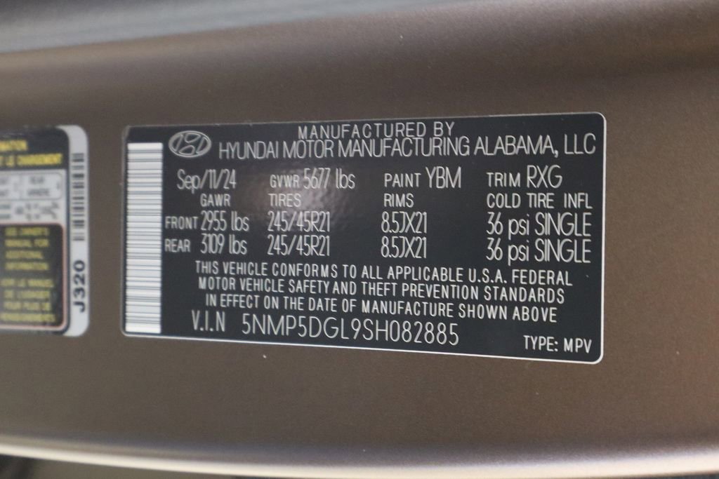 Used 2025 Hyundai Santa Fe Calligraphy AWD/4WD image 39