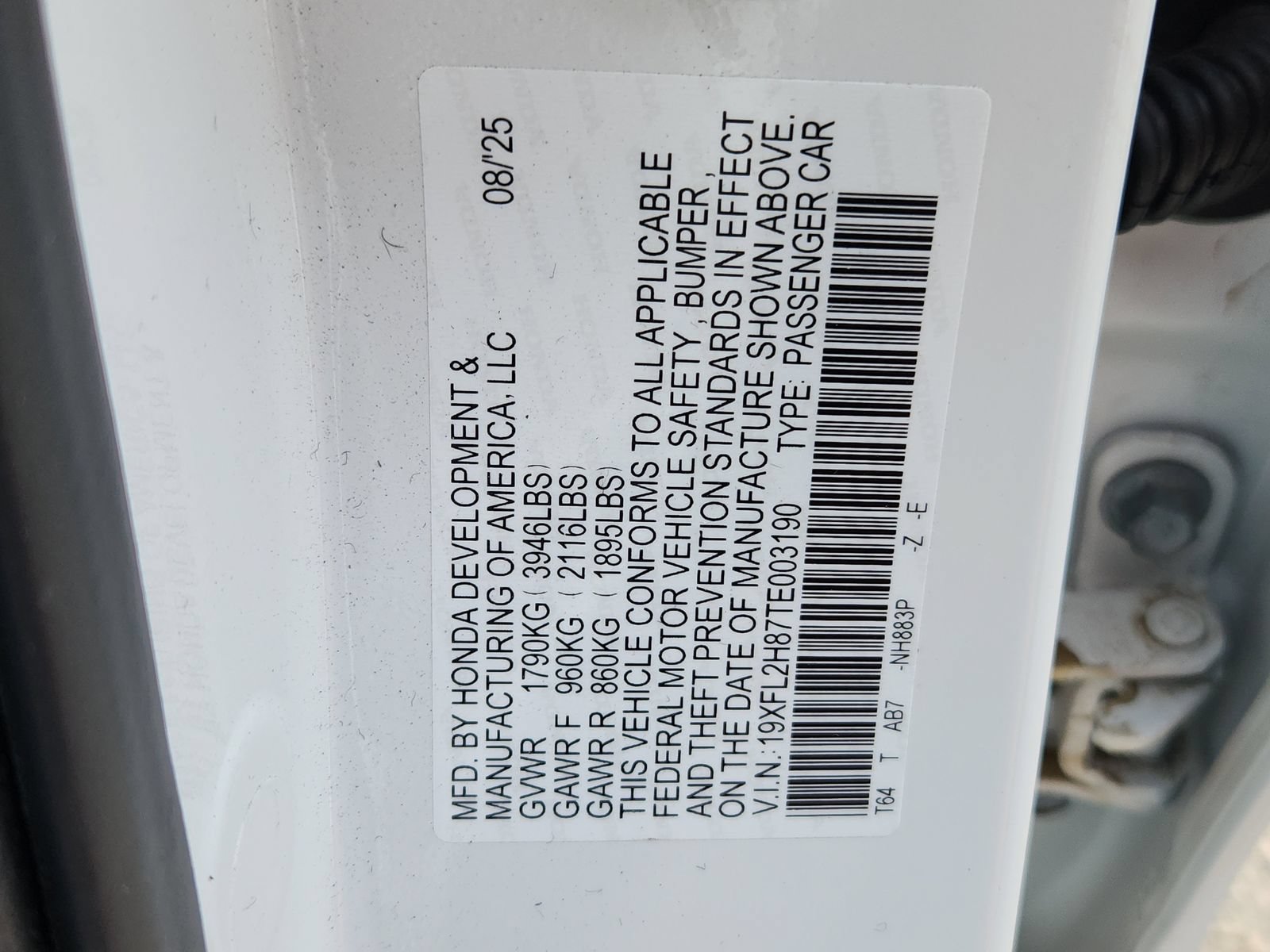Certified 2026 Honda Civic Sport image 19