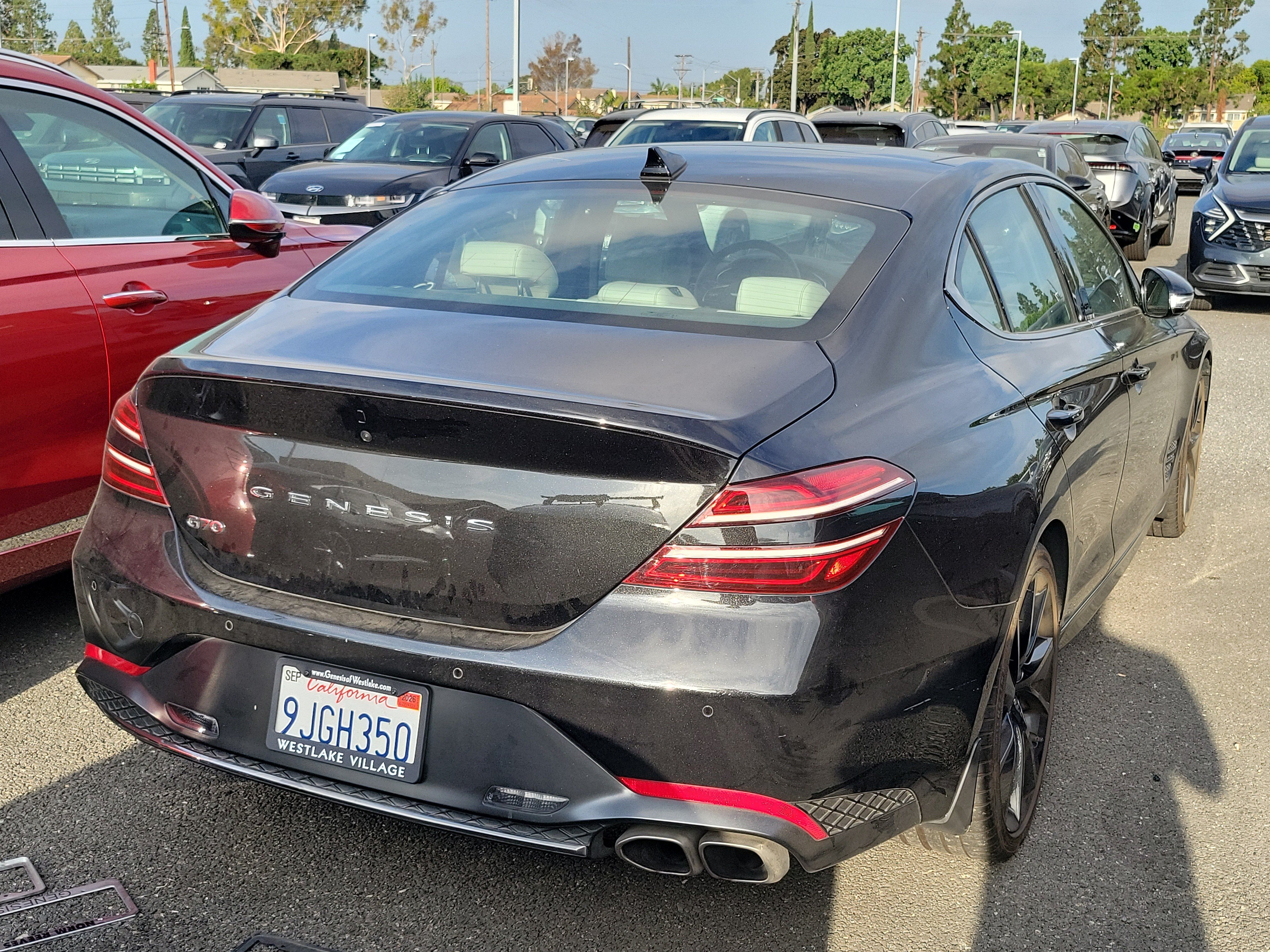 Certified 2023 Genesis G70 2.0T w/ Sport Prestige Package RWD image 5