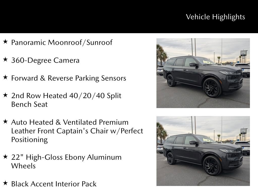 New 2025 Lincoln Navigator Reserve w/ Jet Appearance Package image 35