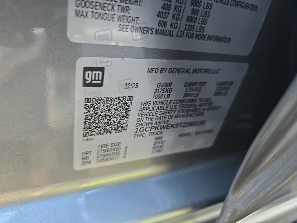 New 2026 Chevrolet Silverado 1500 RST w/ RST Select Package image 36