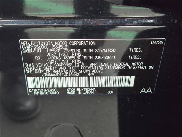 New 2026 Toyota C-HR AWD/4WD image 18