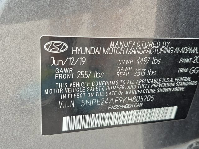 Used 2019 Hyundai Sonata SE FWD image 32