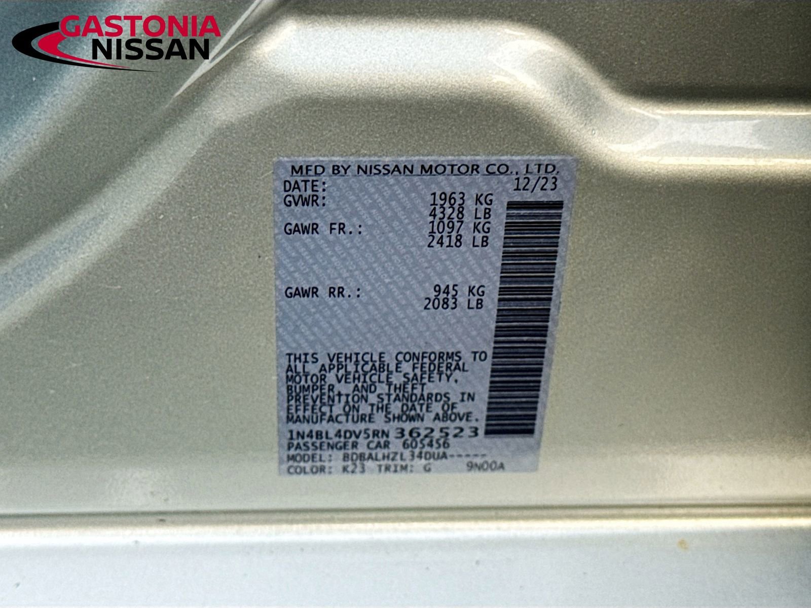 Used 2024 Nissan Altima 2.5 SV image 40