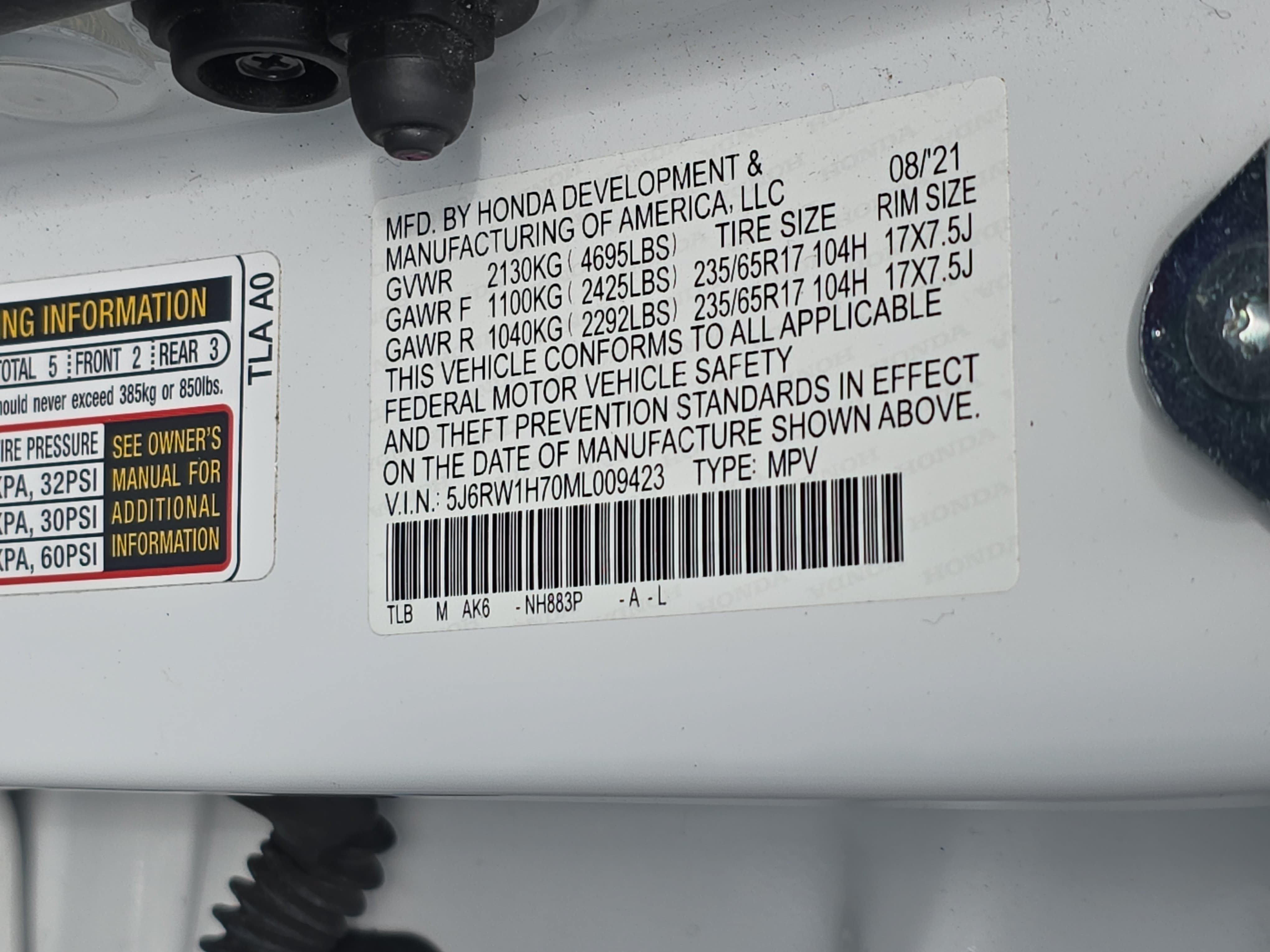 Used 2021 Honda CR-V Special Edition image 35