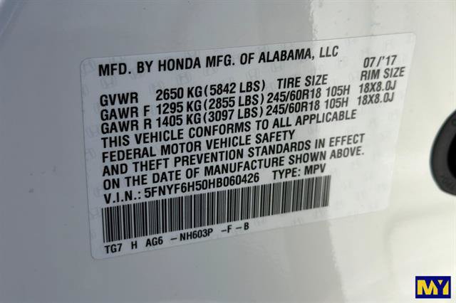 Used 2017 Honda Pilot EX-L image 40