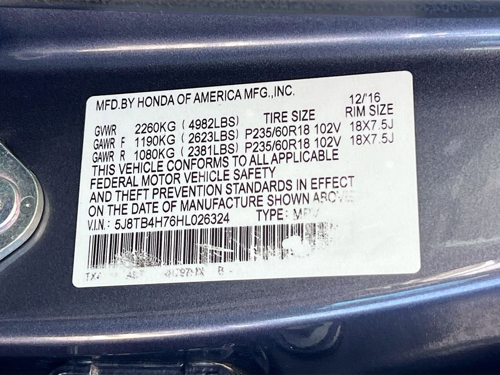 Used 2017 Acura RDX AWD w/ Advance Package image 32