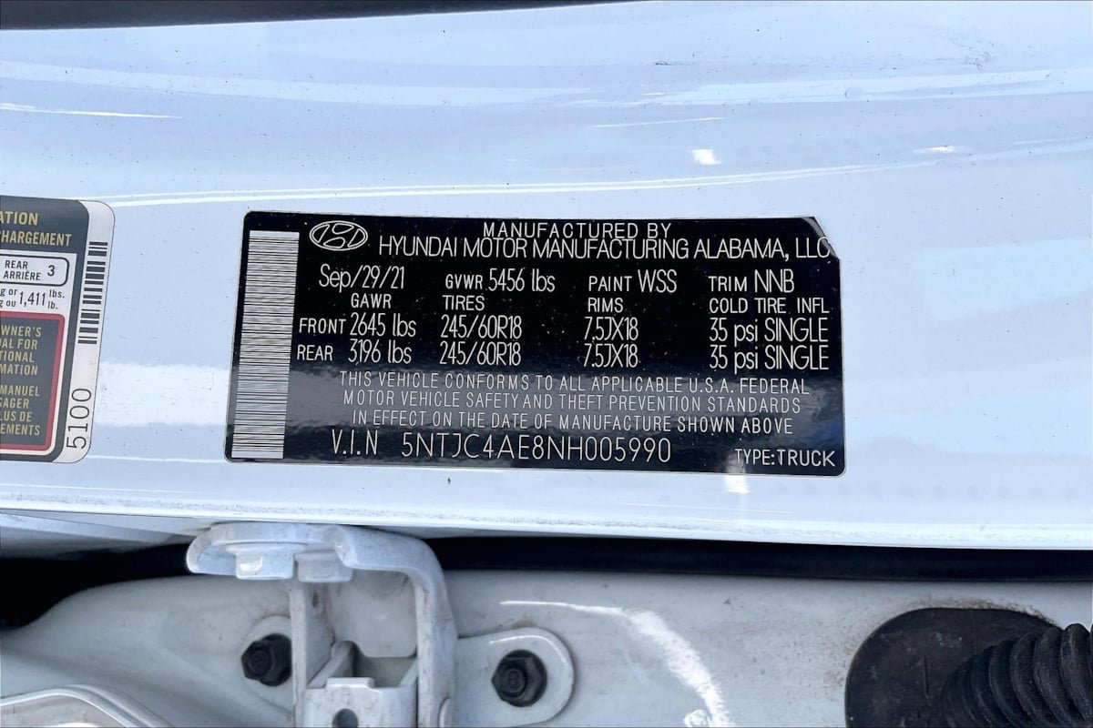Used 2022 Hyundai Santa Cruz SEL w/ Activity Package FWD image 35