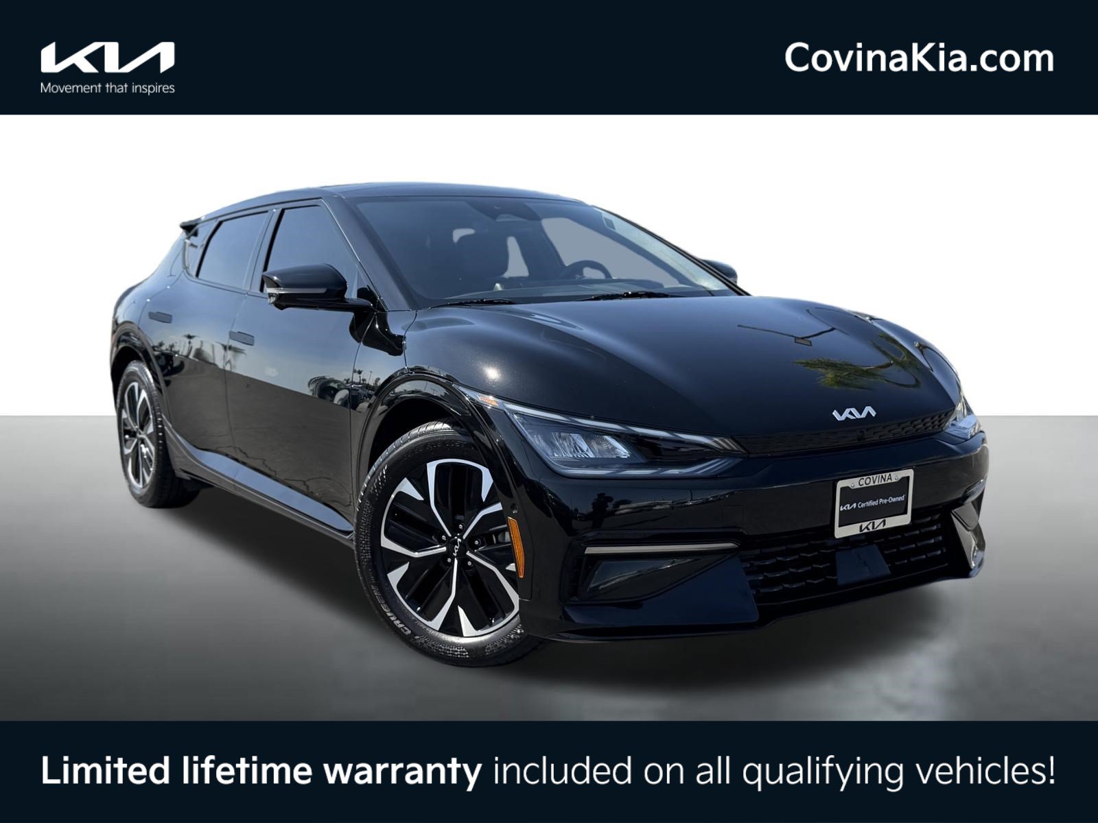 Certified 2024 Kia EV6 GT-Line w/ GT-Line White Seat Package RWD image 2