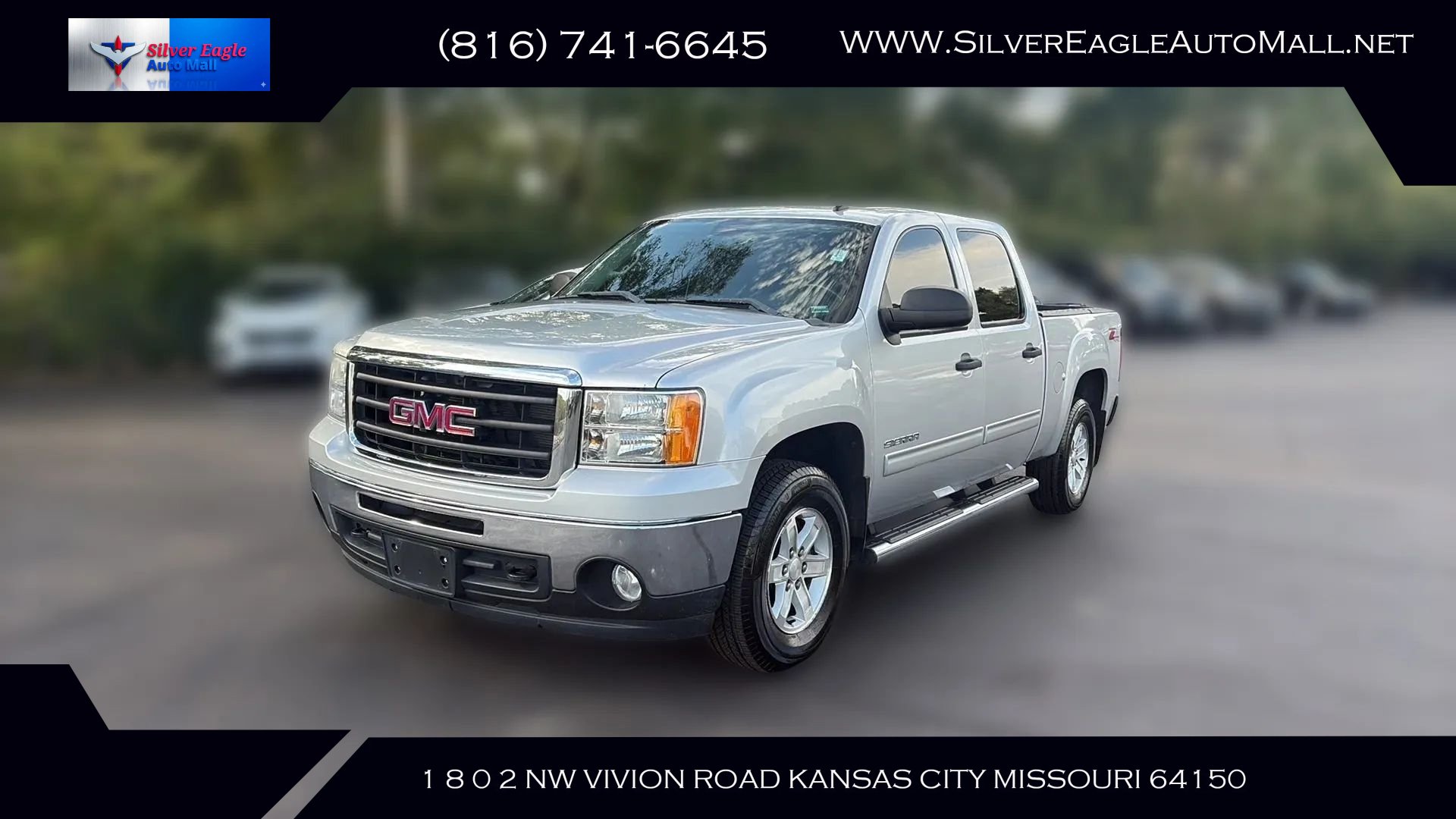 Used 2011 GMC Sierra 1500 SLE w/ Power Tech Package AWD/4WD image 1