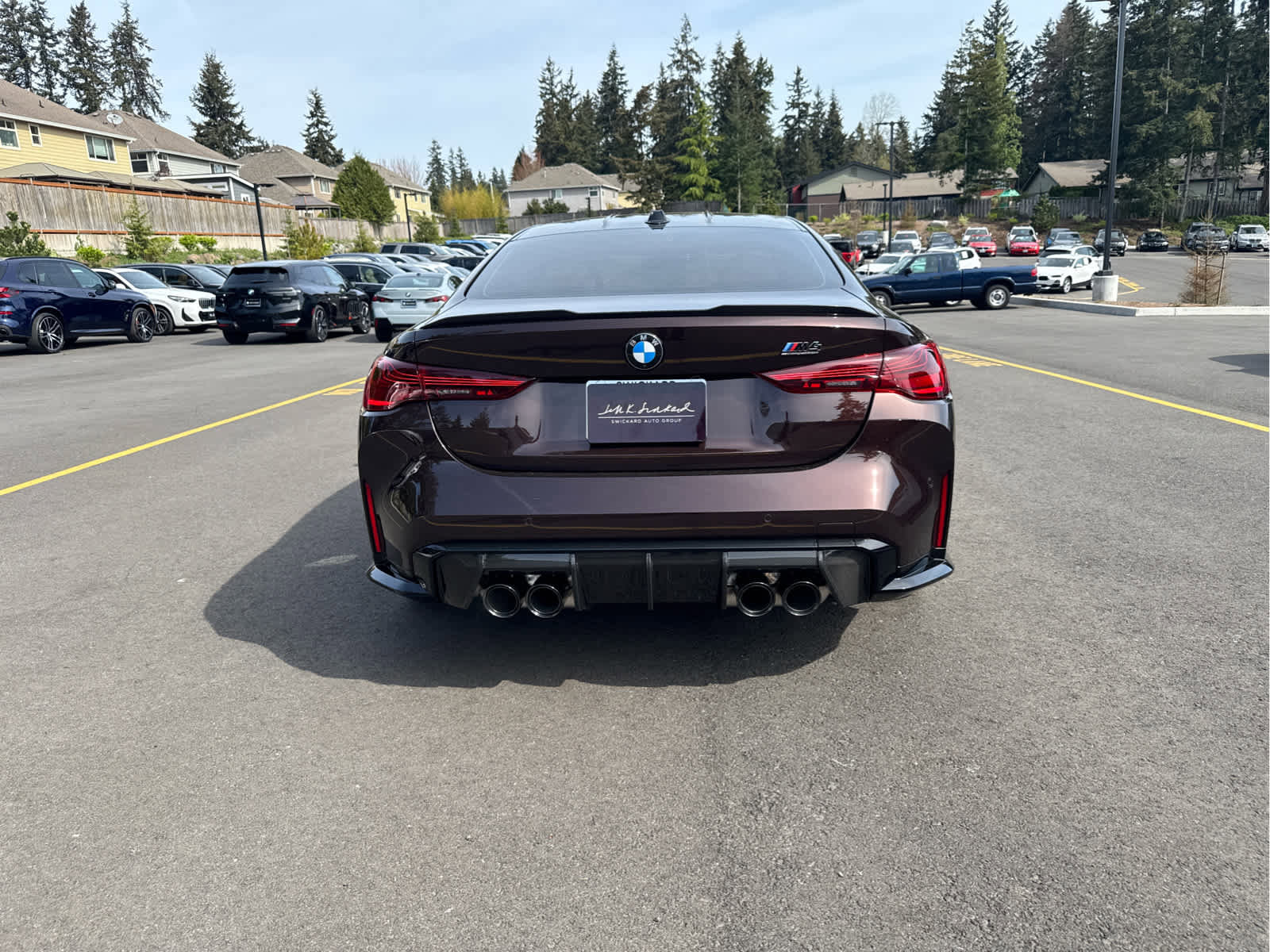 Used 2026 BMW M4 Competition w/ M Carbon Exterior Package RWD image 5