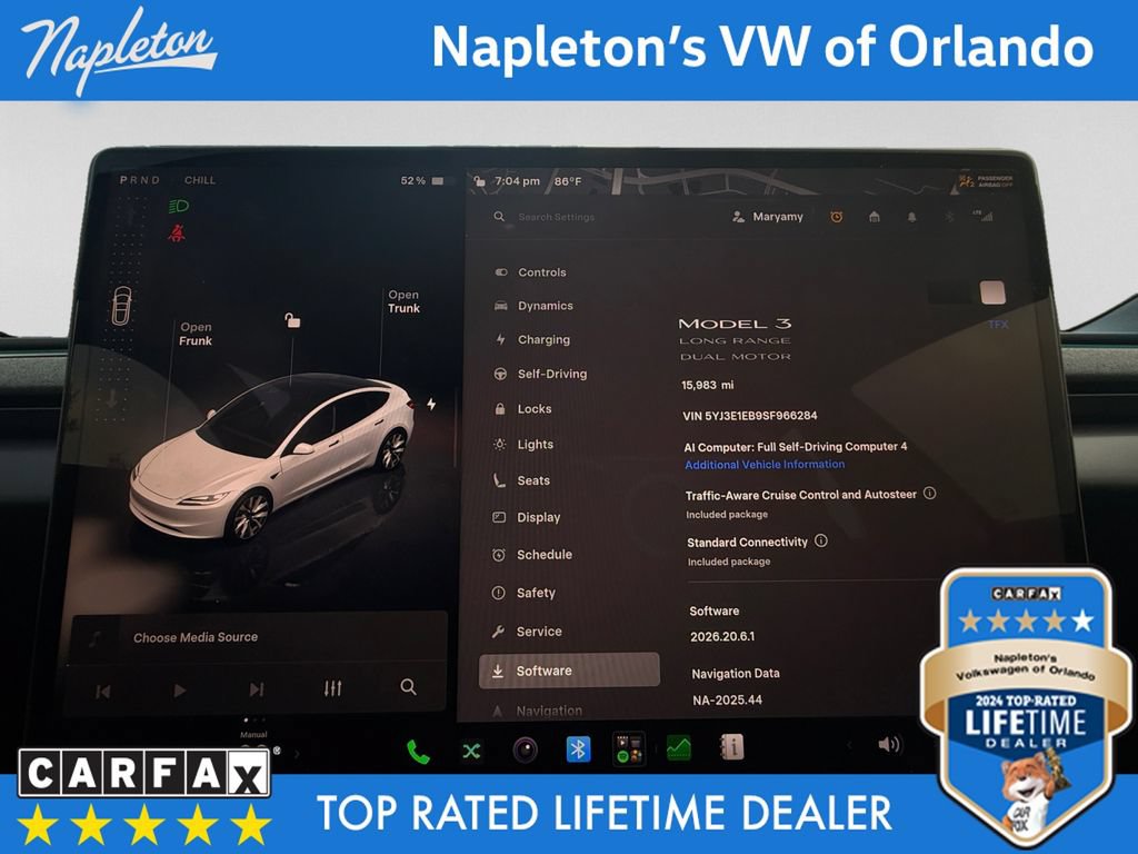 Used 2025 Tesla Model 3 Long Range AWD/4WD image 24