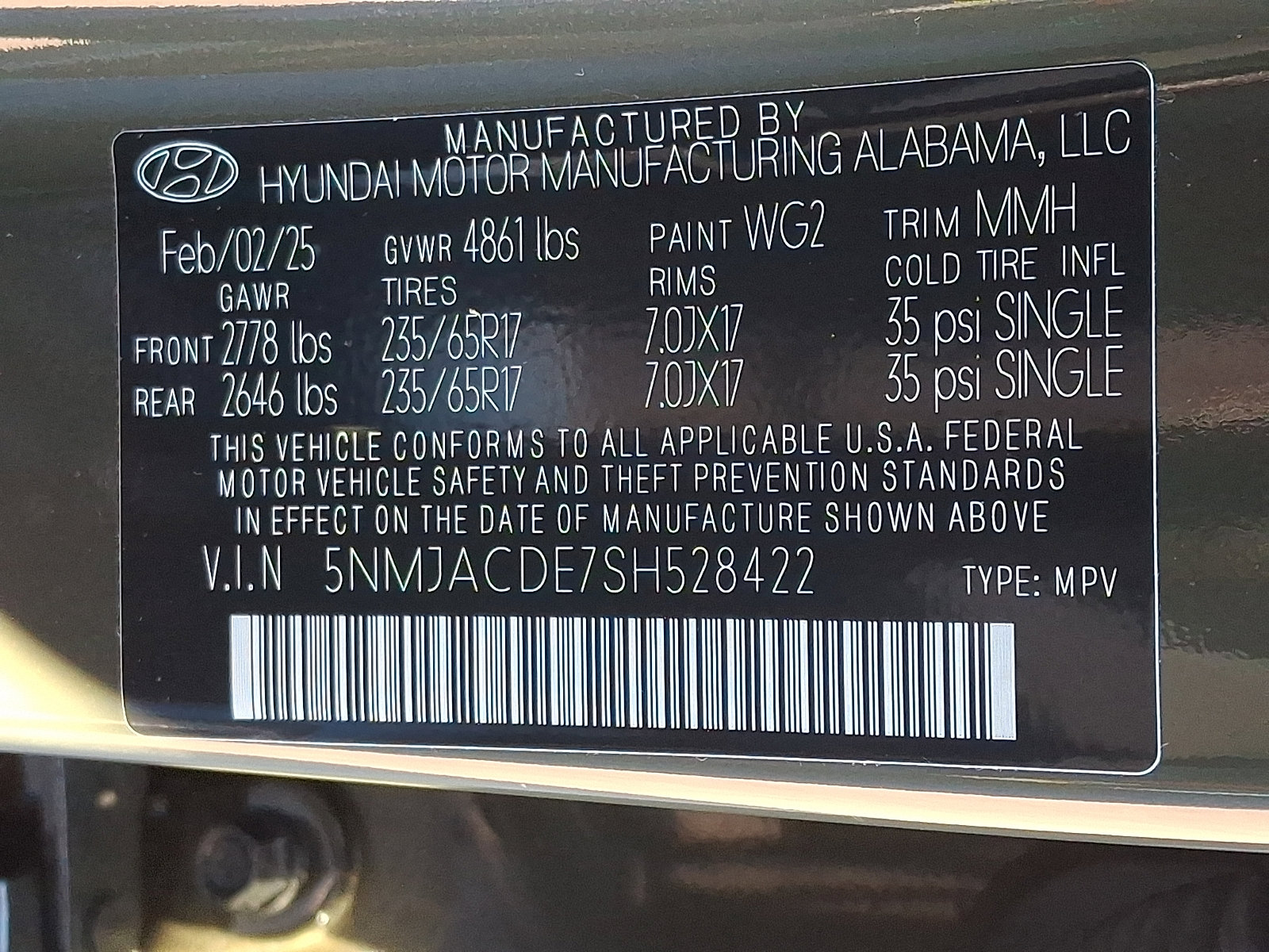 Certified 2025 Hyundai Tucson SE image 26