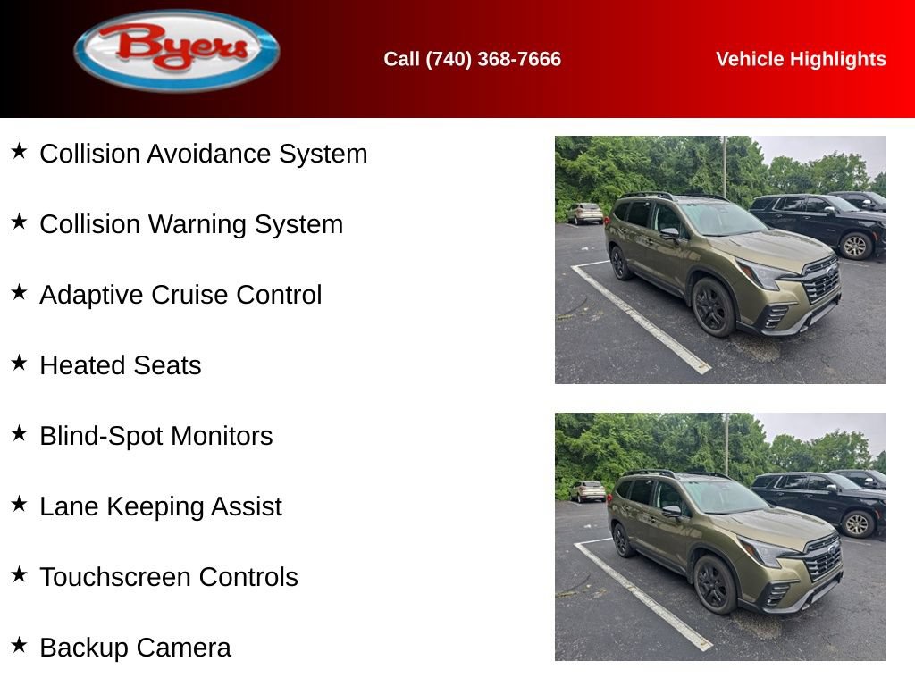 Used 2023 Subaru Ascent Onyx Edition Limited AWD/4WD image 12