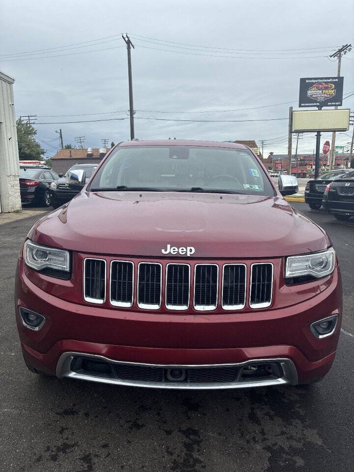 Used 2014 Jeep Grand Cherokee Overland AWD/4WD image 3
