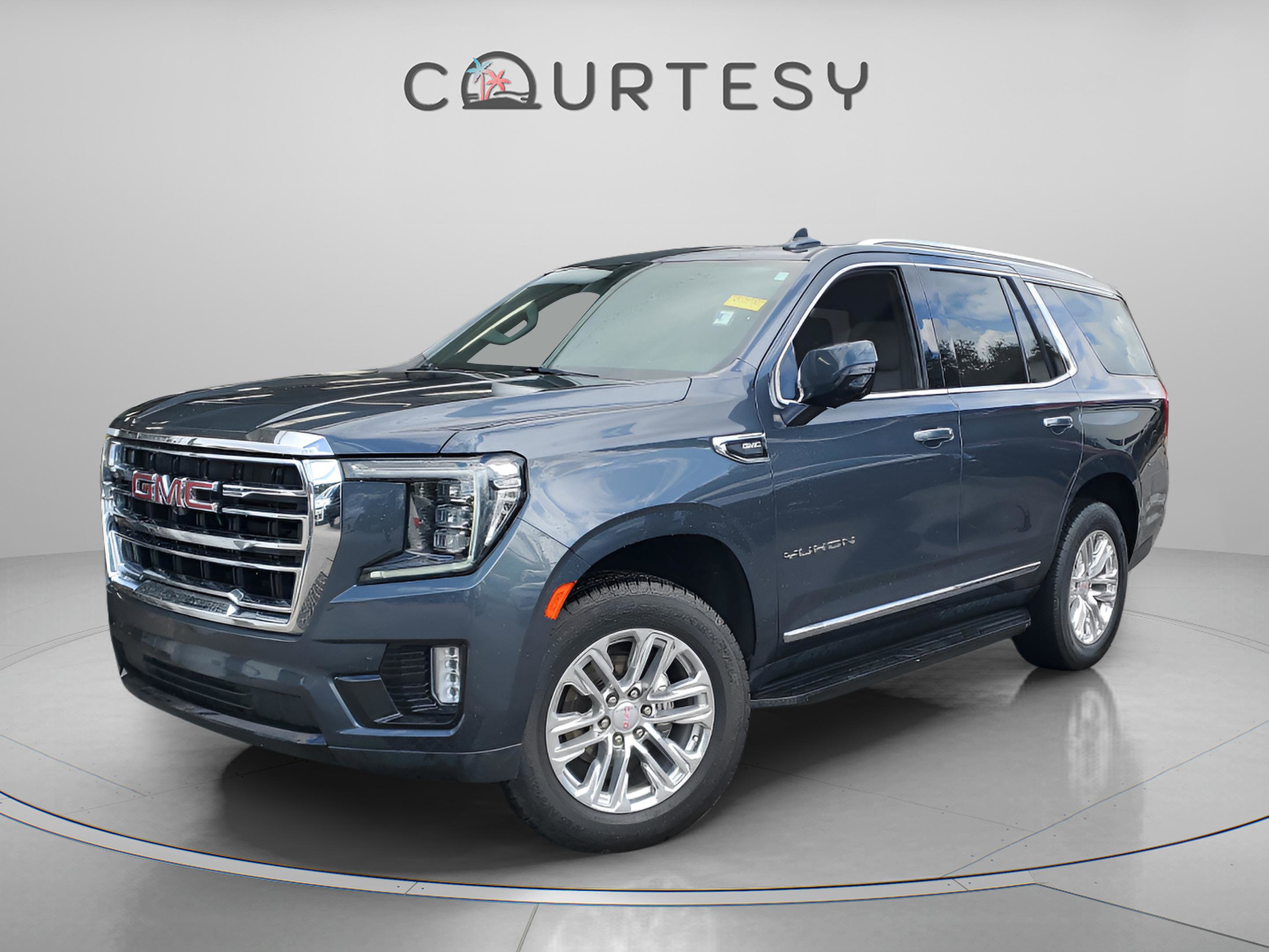 Used 2021 GMC Yukon SLT w/ SLT Premium Package image 1