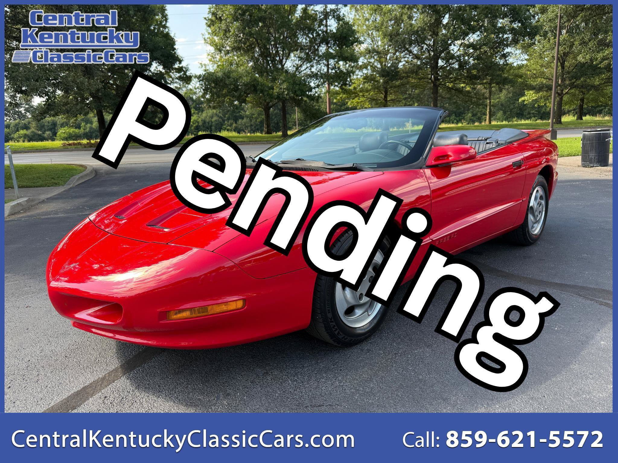 Used 1995 Pontiac Firebird Convertible RWD image 1