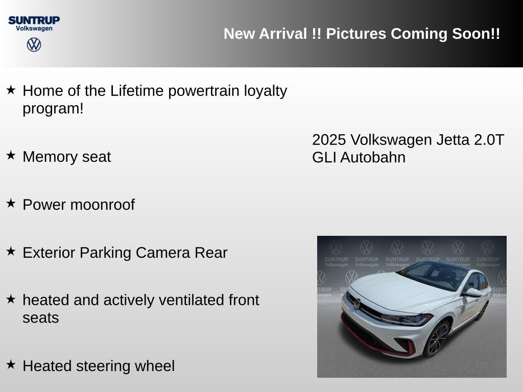 Used 2025 Volkswagen Jetta GLI Autobahn FWD image 5