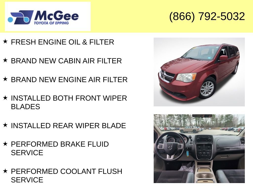 Used 2014 Dodge Grand Caravan SXT w/ Rear Park Assist Package image 4